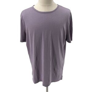 NWT Robert Barakett Purple Crewneck Short Sleeve T-Shirt Size XL Men's